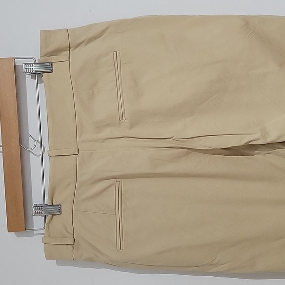 Cropped wide leg cotton trouser - Picture 5 of 8